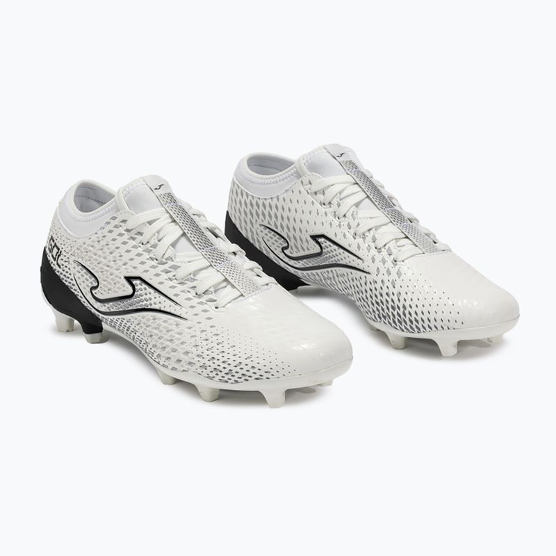 Încălțăminte de fotbal pentru bărbați Joma Gol FG white/black 9