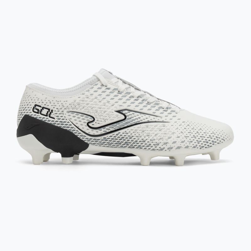 Încălțăminte de fotbal pentru bărbați Joma Gol FG white/black 2