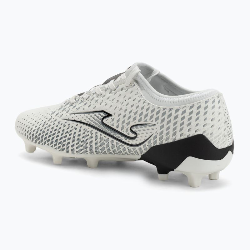 Încălțăminte de fotbal pentru bărbați Joma Gol FG white/black 3