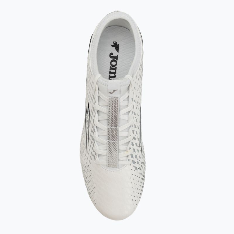 Încălțăminte de fotbal pentru bărbați Joma Gol FG white/black 5