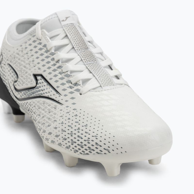 Încălțăminte de fotbal pentru bărbați Joma Gol FG white/black 7