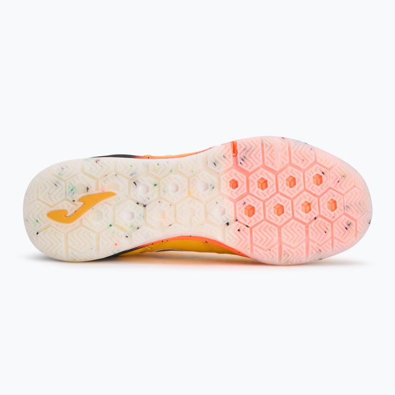 Încălțăminte de fotbal pentru bărbați Joma Top Flex Rebound IN fluor saffron 4
