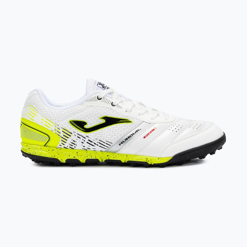 Încălțăminte de fotbal pentru bărbați  Joma Mundial TF white 8