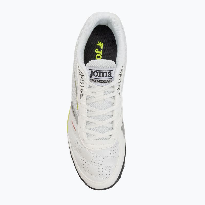 Încălțăminte de fotbal pentru bărbați  Joma Mundial TF white 5