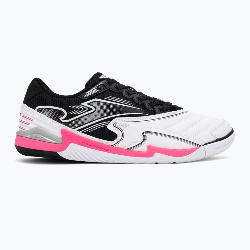 Încălțăminte de fotbal pentru bărbați Joma Cancha IN white/black 2