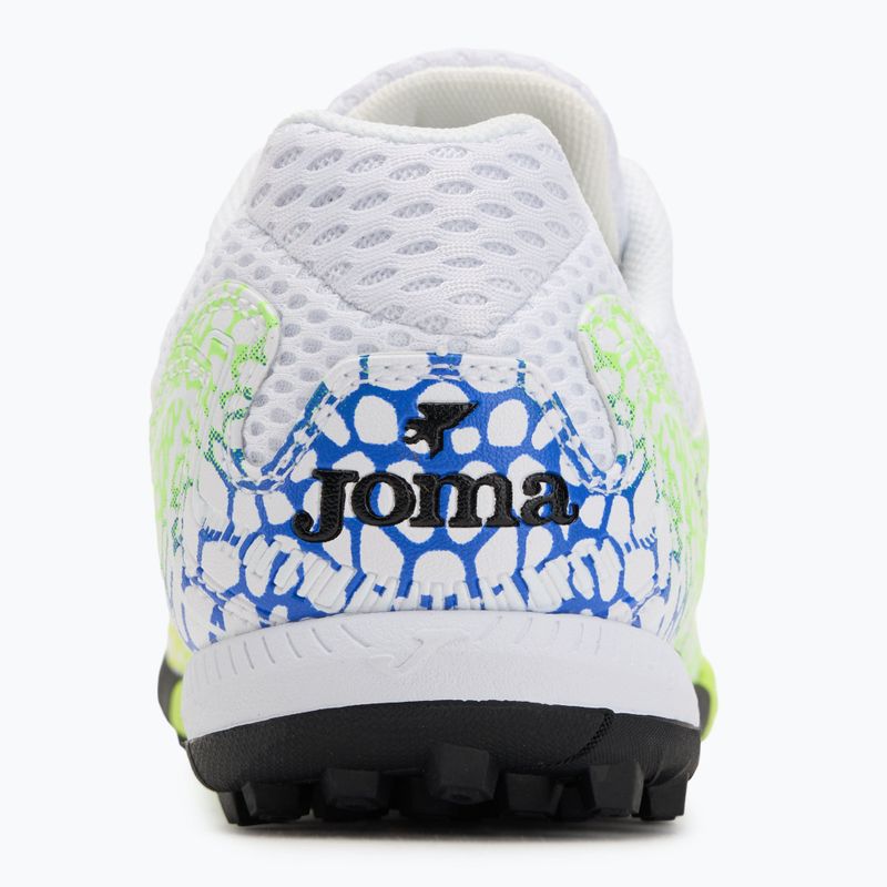 Încălțăminte de fotbal pentru bărbați Joma Maxima TF white 6