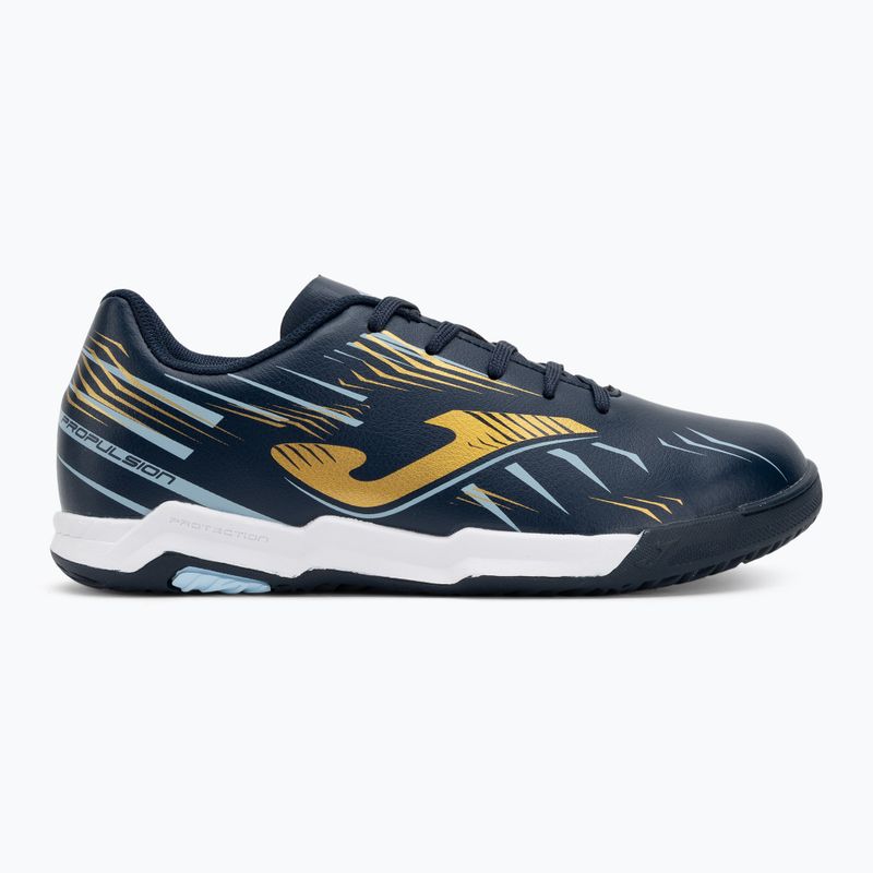 Încălțăminte de fotbal pentru copii  Joma Propulsion Jr IN navy blue 2