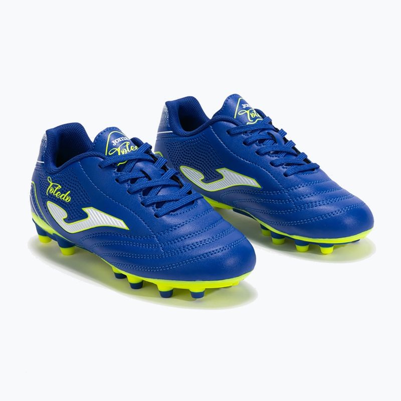 Ghete de fotbal pentru copii Joma Toledo Jr FG royal blue 9