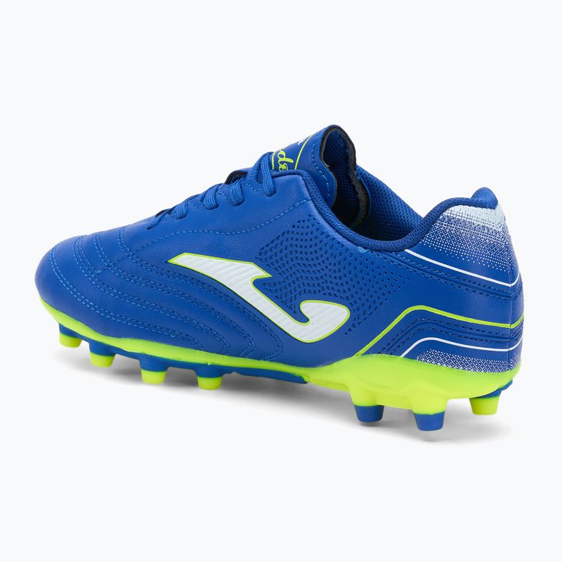 Ghete de fotbal pentru copii Joma Toledo Jr FG royal blue 3