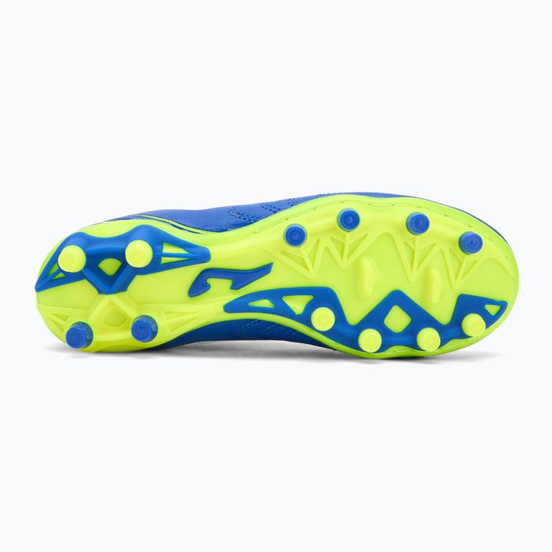 Ghete de fotbal pentru copii Joma Toledo Jr FG royal blue 4