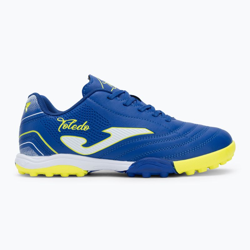 Încălțăminte de fotbal pentru copii Joma Toledo Jr TF royal blue 2