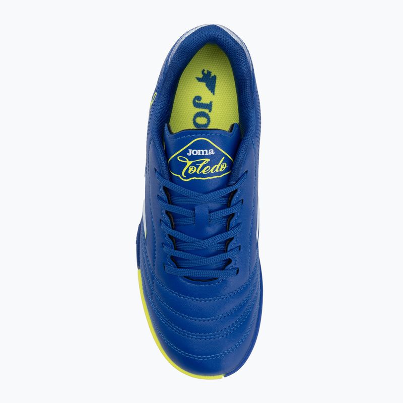 Încălțăminte de fotbal pentru copii Joma Toledo Jr TF royal blue 5