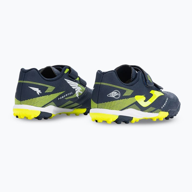 Ghete de fotbal pentru copii Joma Powerful Jr TF albastru închis 10