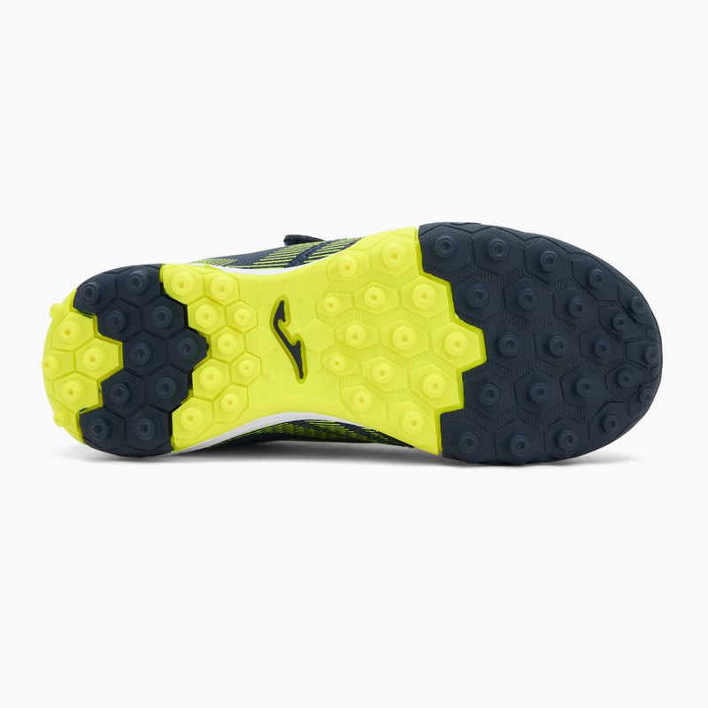 Ghete de fotbal pentru copii Joma Powerful Jr TF albastru închis 4