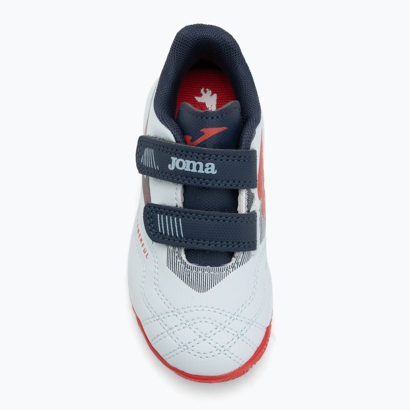 Ghete de fotbal pentru copii Joma Powerful Jr IN blue 5