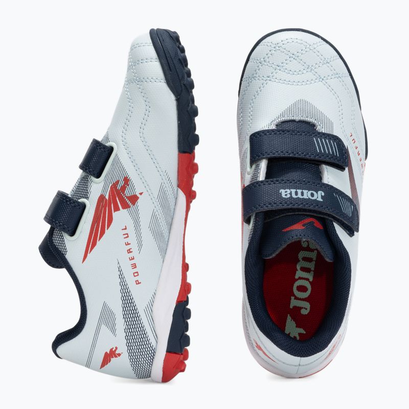 Încălțăminte de fotbal pentru copii Joma Powerful Jr TF blue 12
