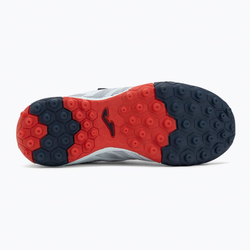 Încălțăminte de fotbal pentru copii Joma Powerful Jr TF blue 4