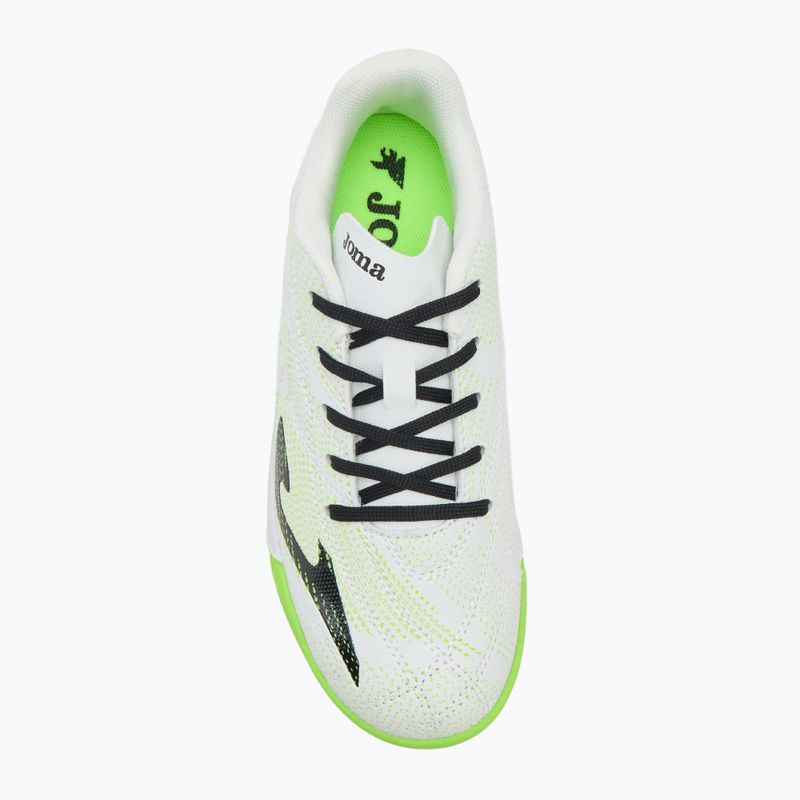 Ghete de fotbal pentru copii Joma Evolution Jr IN white 5