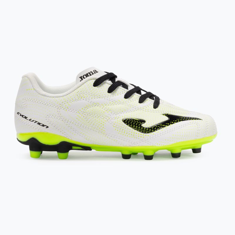 Ghete de fotbal pentru copii Joma Evolution Jr IN white 8