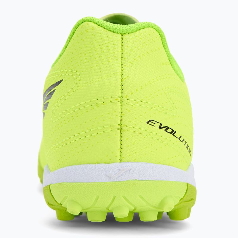 Ghete de fotbal pentru copii Joma Evolution Jr TF fluor green 6