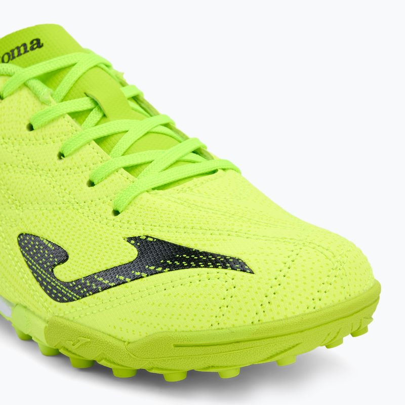 Ghete de fotbal pentru copii Joma Evolution Jr TF fluor green 7