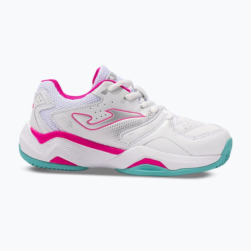 Încălțăminte de tenis pentru copii Joma Master JR 1000 C white/fuchsia
