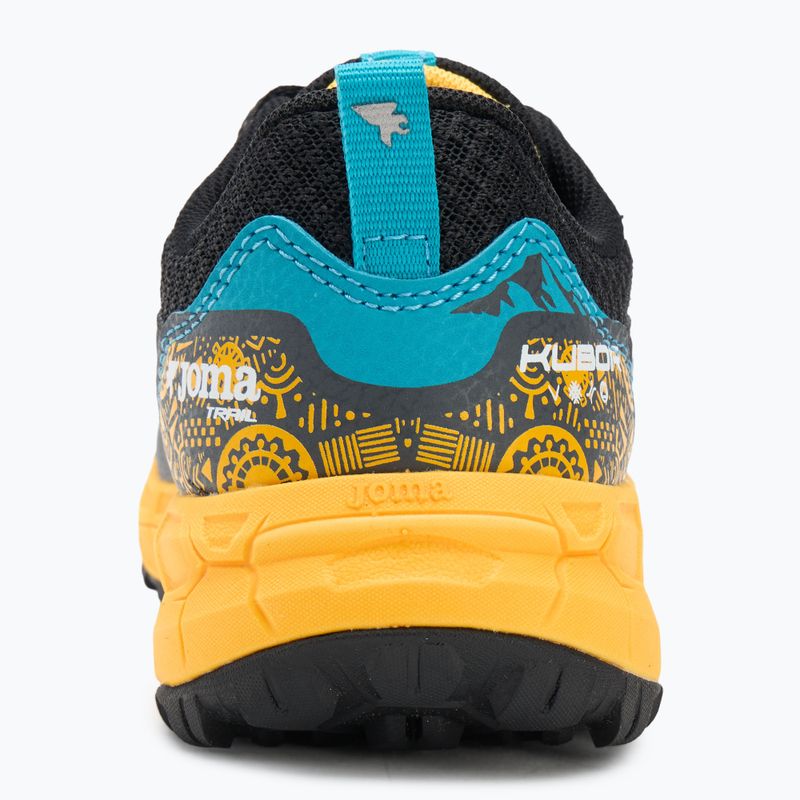 Încălțăminte de alergare pentru copii Joma Kubor black/orange 6