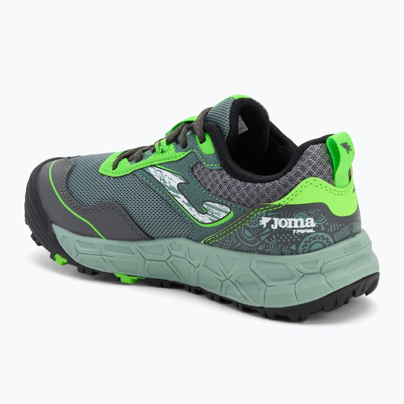 Încălțăminte de alergare pentru copii Joma Kubor green 3