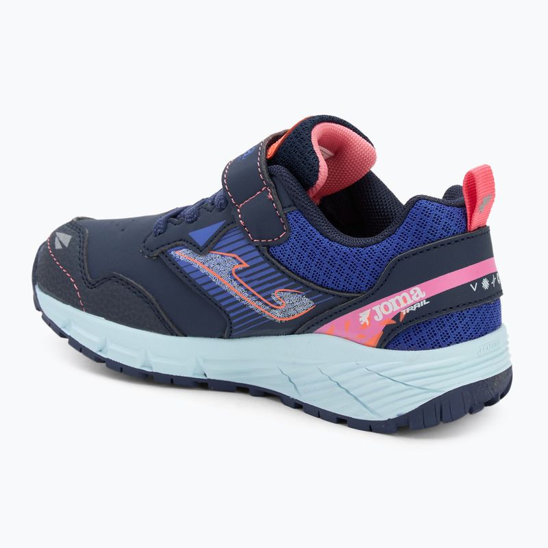 Încălțăminte de alergare pentru copii Joma Tundra Jr navy blue/pink 3