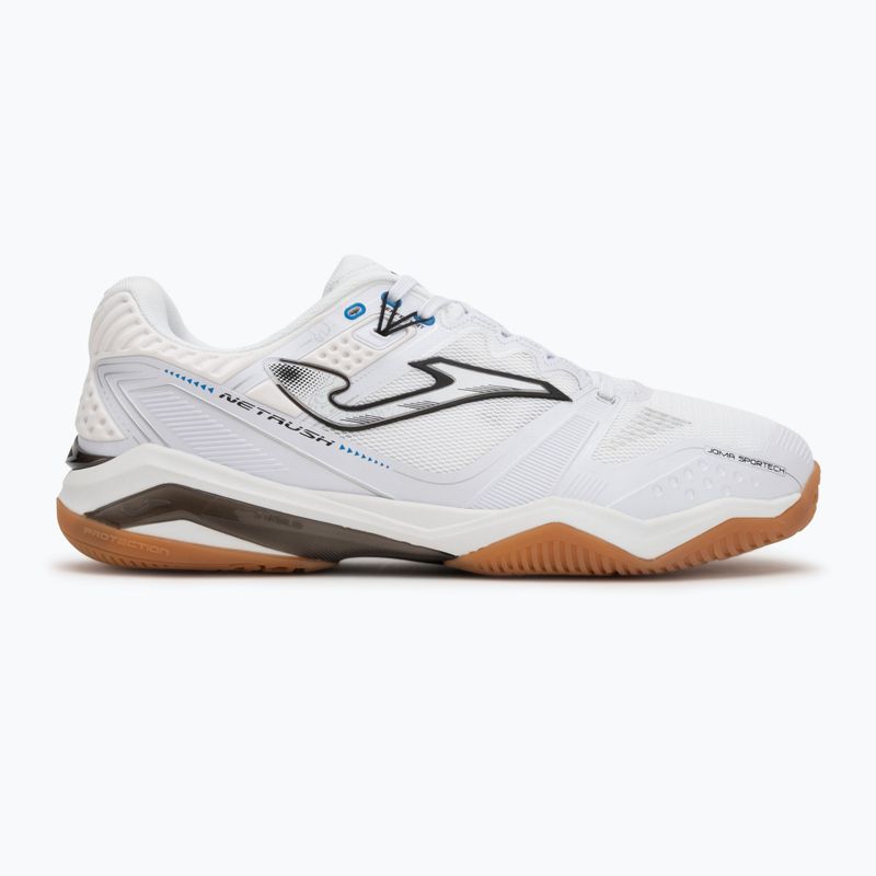 Încălțăminte de badminton pentru bărbați Joma Netrush white 2