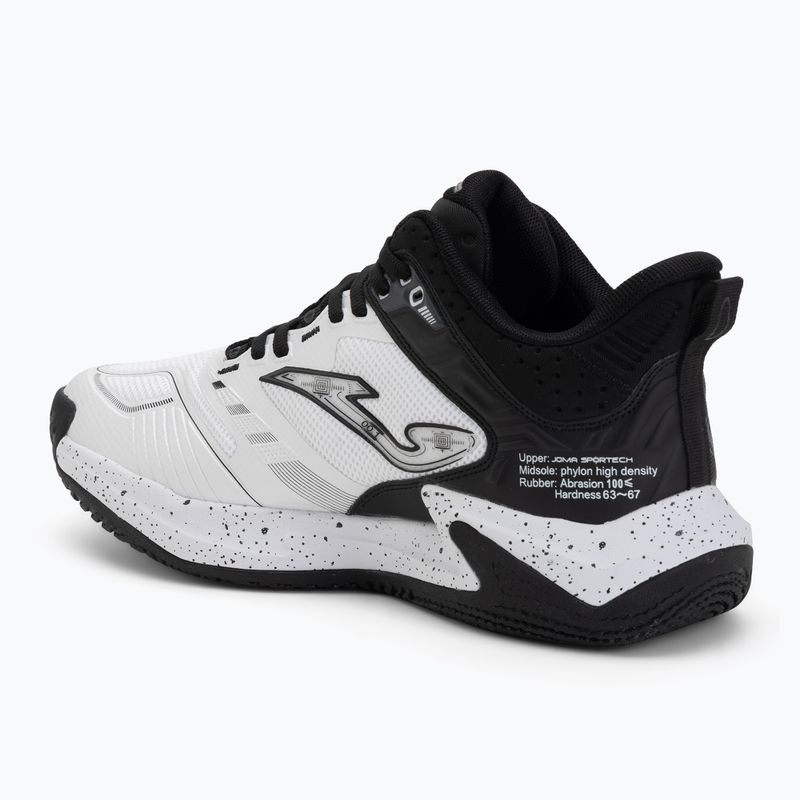 Încălțăminte de baschet pentru bărbați  Joma Buzzer white 3
