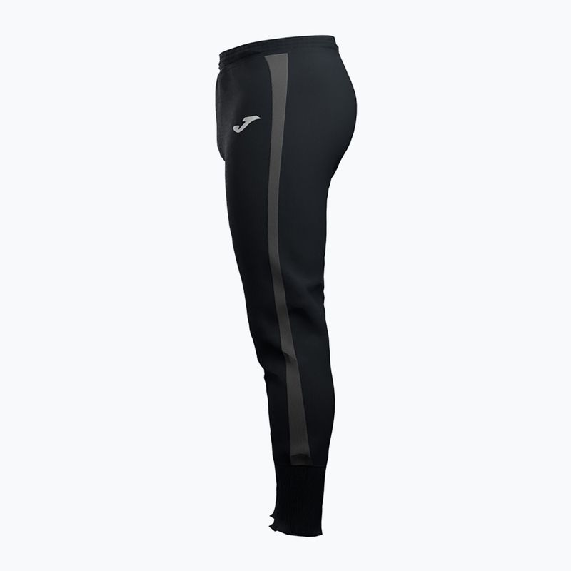 Pantaloni de tenis pentru bărbați Joma Challenge black/dark grey 3