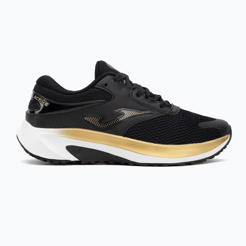 Încălțăminte de alergare pentru femei femei Joma Active Lady black/gold 2