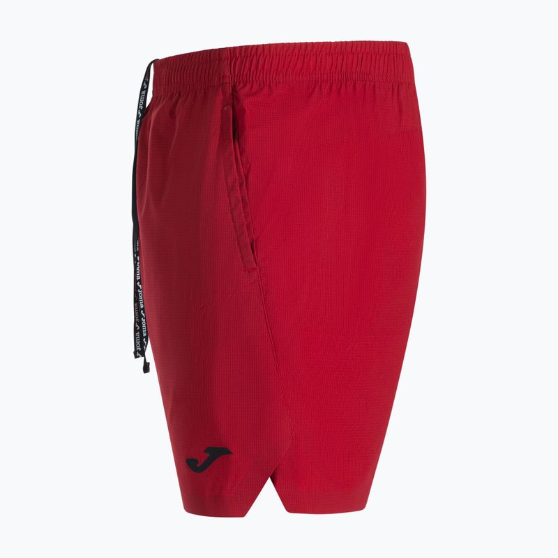 Pantaloni scurți de tenis pentru bărbați Joma Challenge Bermuda burgundy 5
