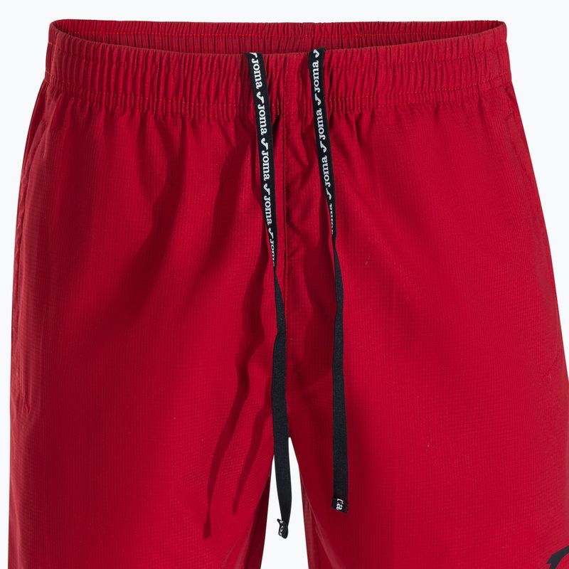 Pantaloni scurți de tenis pentru bărbați Joma Challenge Bermuda burgundy 6