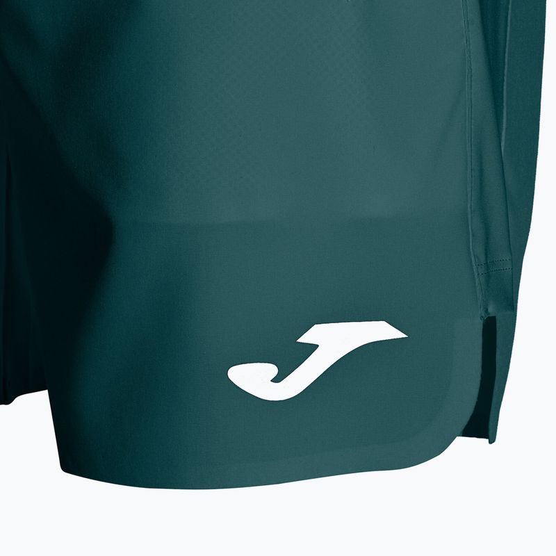 Pantaloni scurți de tenis pentru bărbați Joma Challenge green turquoise 5