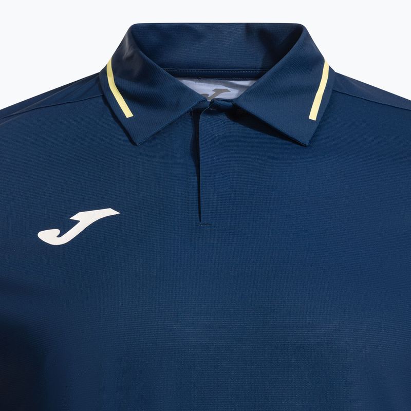 Tricou polo de tenis pentru bărbați Joma Challenge Lob Polo navy blue 4