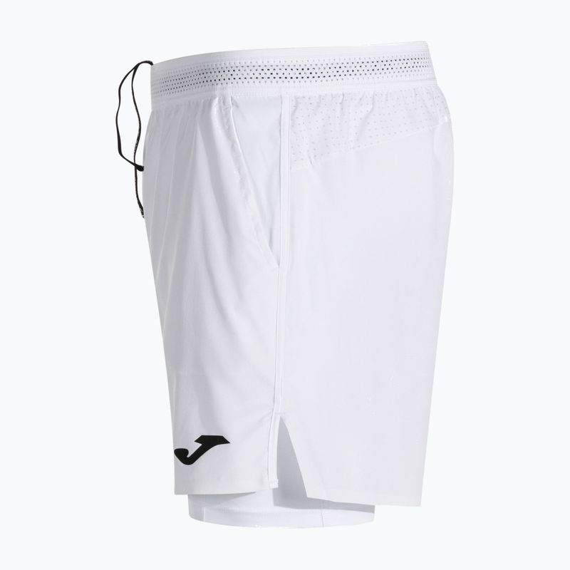 Pantaloni scurți de tenis pentru bărbați Joma Smash white 4