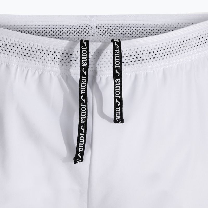 Pantaloni scurți de tenis pentru bărbați Joma Smash white 6