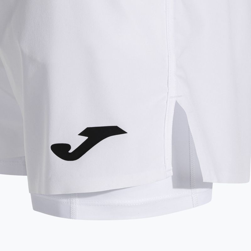 Pantaloni scurți de tenis pentru bărbați Joma Smash white 8