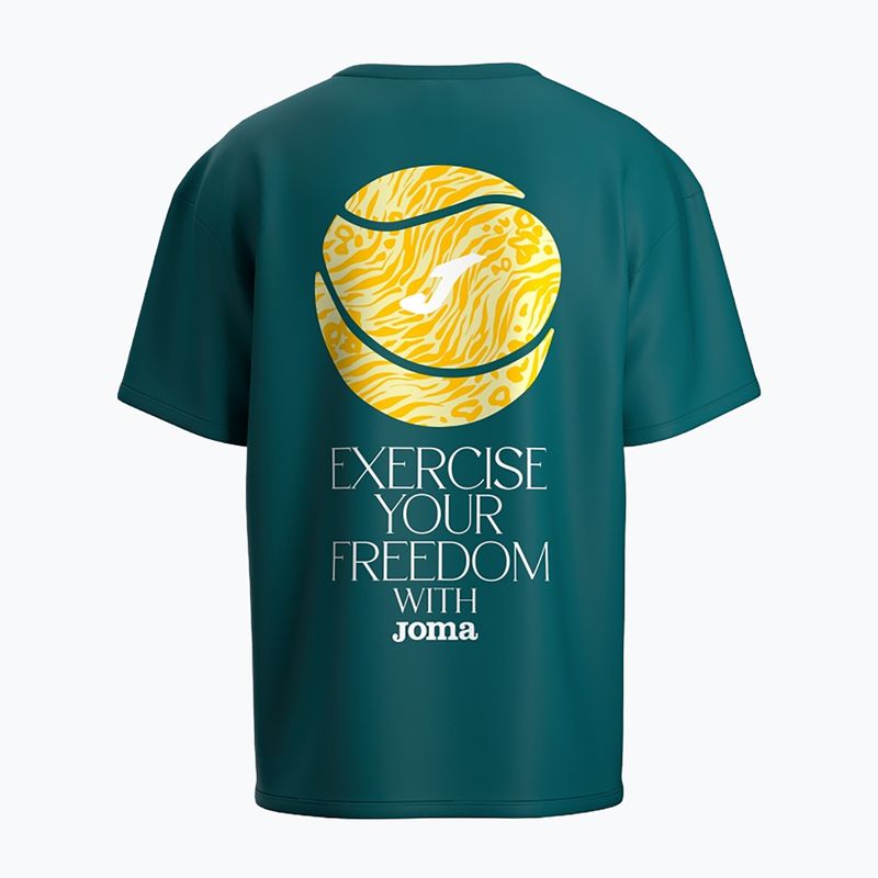 Tricou de tenis pentru bărbați Joma Challenge 104626.346 royal blue 2