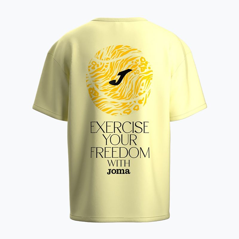 Tricou de tenis pentru bărbați Joma Challenge yellow 2