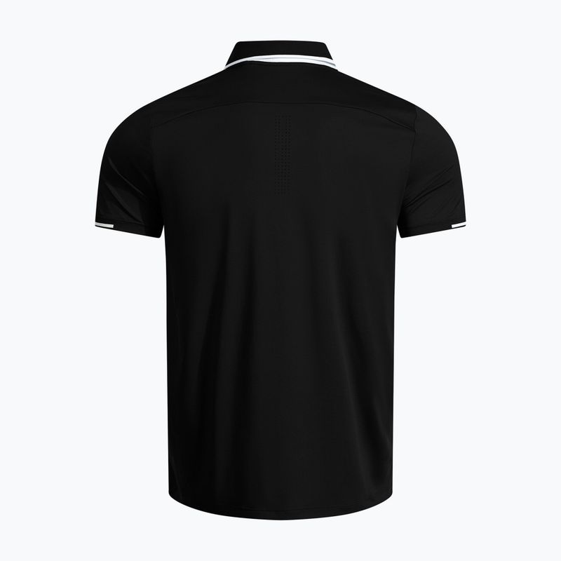 Tricou polo de tenis pentru bărbați Joma Torneo Polo black 2