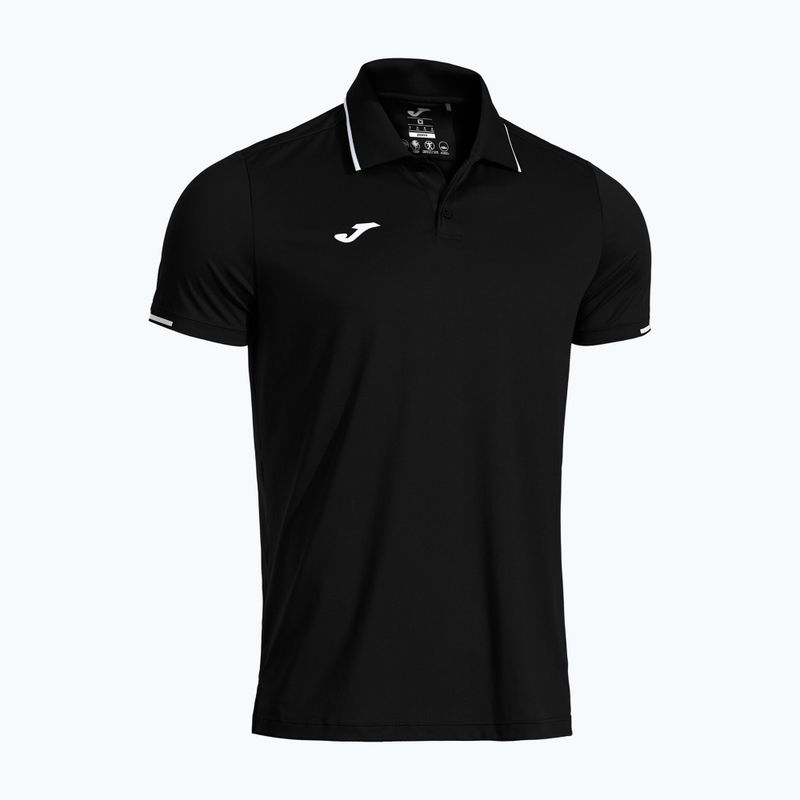 Tricou polo de tenis pentru bărbați Joma Torneo Polo black 3