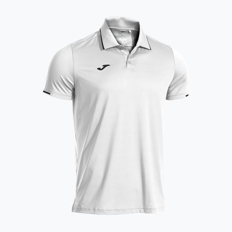 Tricou polo de tenis pentru bărbați Joma Torneo Polo white 3