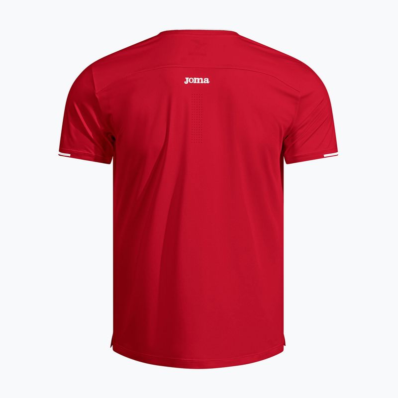 Tricou de tenis pentru bărbați Joma Torneo red 2