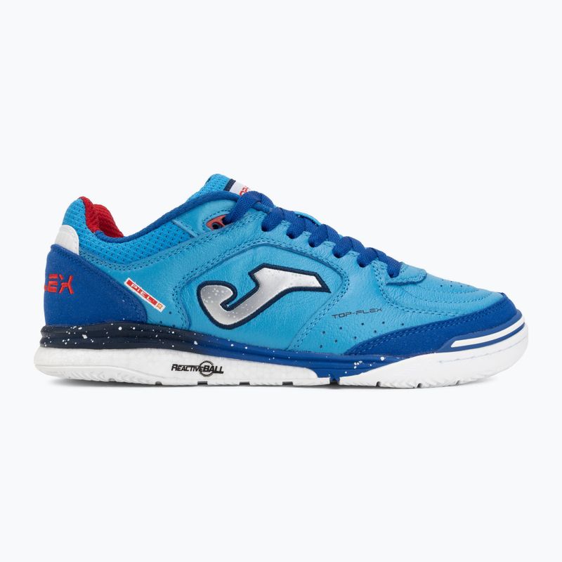 Încălțăminte de fotbal pentru bărbați Joma Top Flex Rebound IN royal blue 2