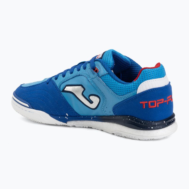 Încălțăminte de fotbal pentru bărbați Joma Top Flex Rebound IN royal blue 3