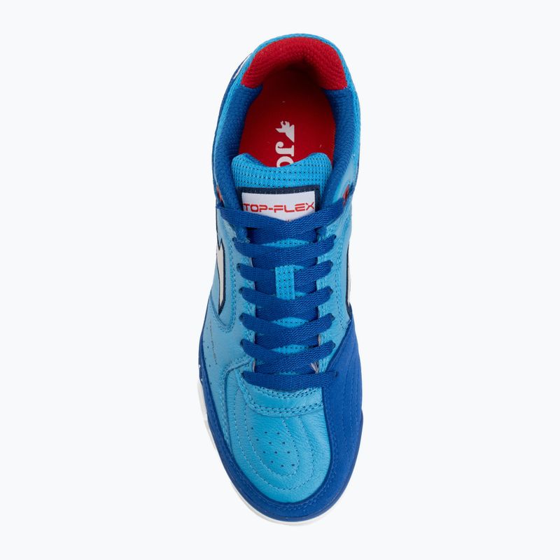 Încălțăminte de fotbal pentru bărbați Joma Top Flex Rebound IN royal blue 5