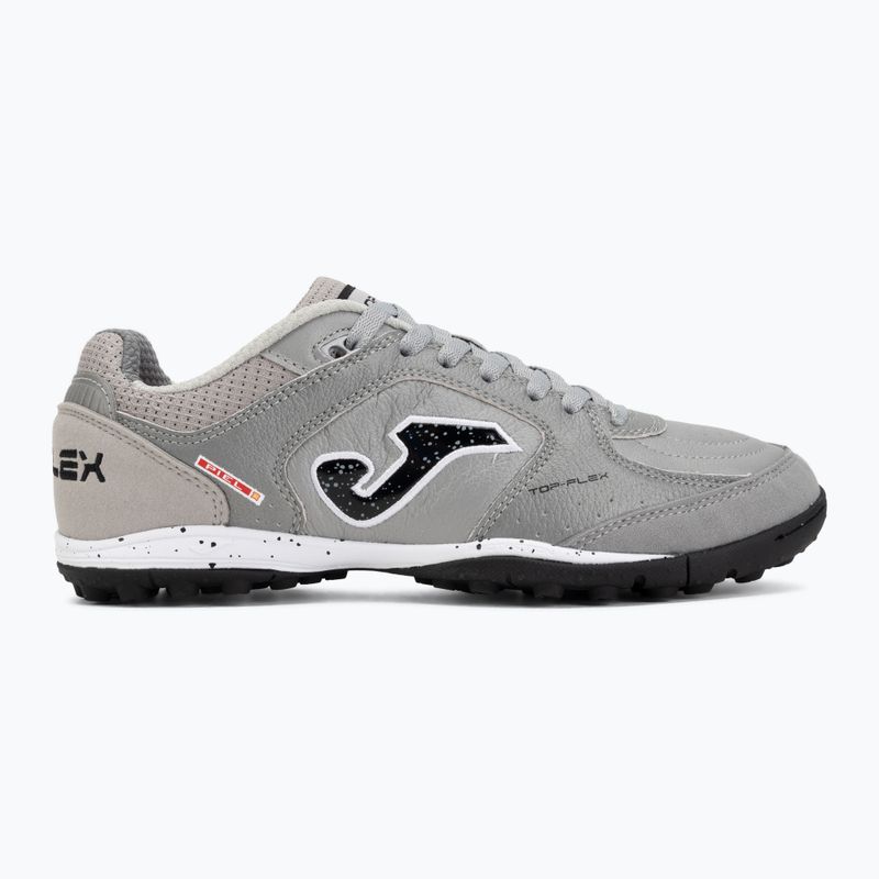Încălțăminte de fotbal pentru bărbați Joma Top Flex 2612 TF light grey 2